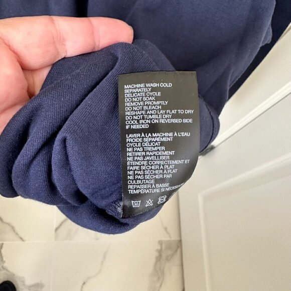 Zachary Prell Men's Joe Quarter Zip Pullover Navy NWT Sz M - Picture 10 of 12